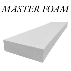 Upholstery Foam Sheet Medium Firm High Density Foam ALL SIZE SHEETS - Picture 1 of 6