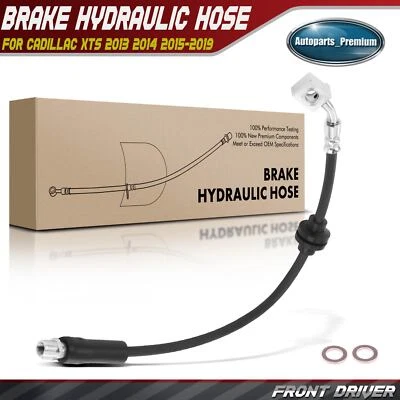 Manguera hidráulica de freno de conductor delantero izquierdo para Cadillac XTS 2013 2014 2015 2016-2019 Foto 1 de 4