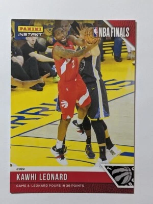 2018-19 Panini Instant Kawhi Leonard Raptors NBA Champions #22 - Image 1 of 2