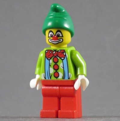 LEGO® City Figur Zirkus Clown Minifigur Dummer August Sammelfigur MOC - Bild 1 von 2