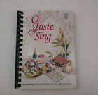 VTG 1995 O Taste & Sing St. Stephen's Church Cookbook Richmond VA