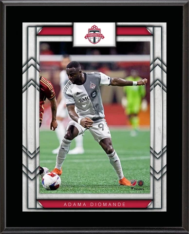 Adama Diomande Toronto FC 10.5" x 13" Sublimated Player Plaque Cover
