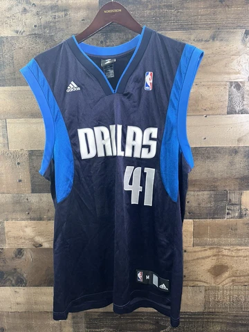 Men’s Dirk Nowitzki Jersey Adidas NBA Size Medium Cover