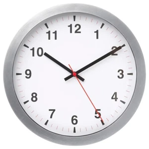 Reloj de pared TJALLA, color plata, 28 cm - Imagen 1 de 2