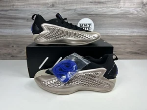 *Adidas AE 1 Anthony Edwards BAJO 'Champagne Gold' Negro Metálico (JQ6133) Para hombres - Imagen 1 de 10