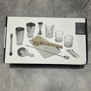 Viski 17-Piece Bar Tools Bartender Tool Kit - Cocktail Making Kit - Bartendin... - Picture 1 of 6