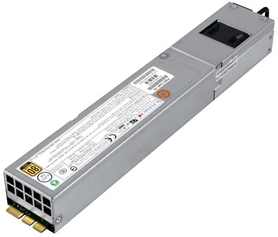 NETZTEILE SuperMicro PWS-704P-1R 750WATT 1U 80 PLUS Gold 1xFAN HOT-SWAP - Bild 1 von 3
