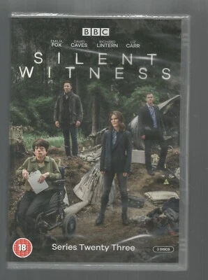 SILENT WITNESS - SERIES 23 - Emilia Fox - SEALED/NEW - UK R2 DVD (3-DISC SET) - Image 1 of 2