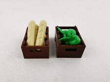 Lego® City Gemüse Kisten Baguette Äpfel Markt Wochenmarkt Stand 33051 4342 Brot
