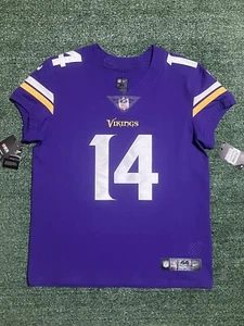 Authentic Stefon Diggs Minnesota Vikings Purple Nike Vapor Elite Jersey Sz 44/L - Picture 1 of 10