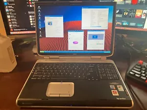 HP ZD8000 Vintage Gaming Laptop 17" Pent 2.8GHz 80GB SSD 2GB RAM ATI X600 WinXP - Picture 1 of 8