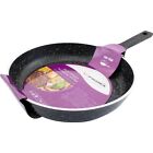 Heavy Duty Aluminium Forged Marble Coated Non Stick Frying Pan Frypan Cookware