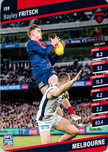 2024 Melbourne Demons AFL TeamCoach Card - Bayley Fritsch - Bild 1 von 3