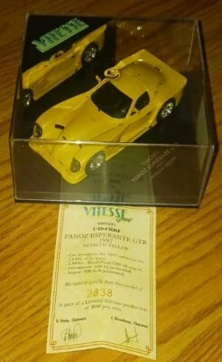 DIECAST CAR PANOZ ESPERANTO GTR 1997 CERTIFIED ONLY 4000 MADE 1/43 SCALE VMC071 - Image 1 of 4