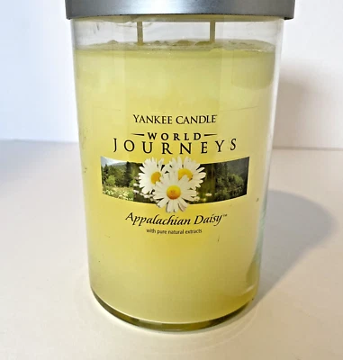 Yankee Candle World Journeys Appalachian Daisy Large 20 oz 2 Wick Retired Rare - Image 1 of 4