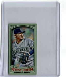 2016 Topps Gypsy Queen #150 Felix Hernandez Mini Green #/99 - Picture 1 of 2