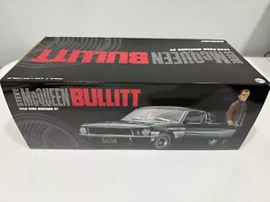 1/18 DIECAST GREENLIGHT BULLITT 1968 FORD MUSTANG GT W/ MCQUEEN FIGURE (LIMITED) - Picture 1 of 5