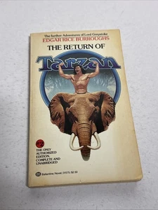 Edgar Rice Burroughs The Return Of Tarzan 1984 Ballantine Books - Picture 1 of 9