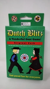 Dutch Blitz Family Card Game "A Vonderful Goot Game!" Neuer beschädigter Karton - Bild 1 von 2