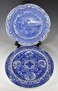 Spode The Engravers Archive Collection Plate Set Of 2 - Picture 1 of 5
