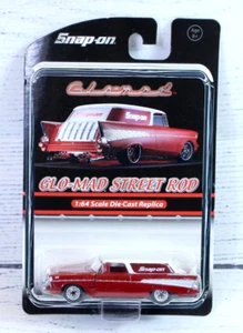 Snap-On 1957 Chevy Nomad Station Wagon 1:64 Scale 2008 Glo-Mad Street Rod New - Picture 1 of 3