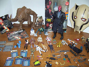 Star Wars Figures & action figure Lot & Accessories, Darth Maul, Rancor