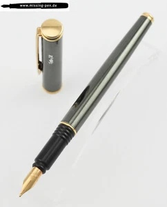 Waterman Maestro Cartridges Fountain Pen in Titan Grey G.C. with L-nib (=B) - Picture 1 of 11