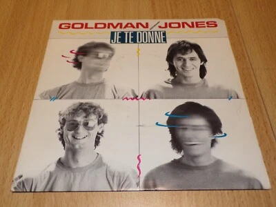 45 tours JEAN-JACQUES GOLDMAN ,je te donne - Photo 1/4