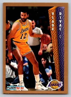 1992-93 Fleer - #107 Vlade Divac - Image 1 of 2