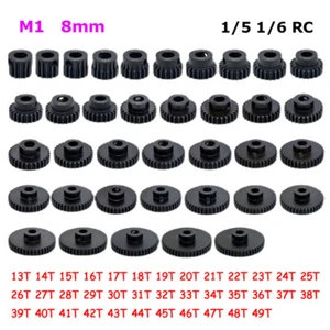 M/1 8mm 13T 14T 15T 16T 17T 18T 19T- 49T Pinion Motor Gearbox for 1/5 1/6 RC Car - Picture 1 of 50