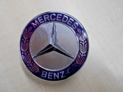 Mercedes-Benz MB original Stern Abdeckung Emblem Motorhaube C-Klasse W 204 Blau - Bild 1 von 4