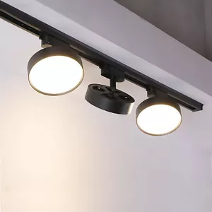 LED Ceiling Lamp Rail 2-Line Track Light Fixture High Index Wide Floodlight Shop - Picture 1 of 32