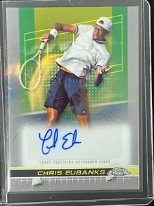 🍓2024 TOPPS CHROME TENNIS AUTO CHRIS EUBANKS - Picture 1 of 2
