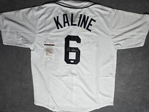AL KALINE SIGNED AUTO DETROIT TIGERS WHITE JERSEY JSA AUTOGRAPHED MR TIGER - Picture 1 of 3