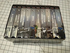 LA COSA NOSTRA MAFIA AN EXPOSE 10 VHS Tape Box Set Gotti Hoffa Capone Vegas Mob  - Bild 1 von 5