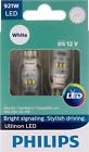 Philips Ultinon LED 921 White 6000K Pack of 2 Exterior Bulbs High Mount Stop NEW