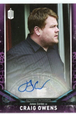 Doctor Who Signature Series 2018 Auto DWA-JCO James Corden as Craig Owens - Image 1 of 2