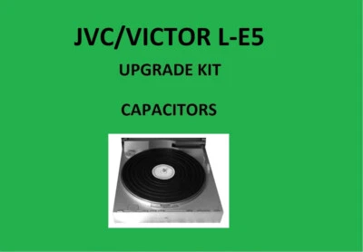 Turntable JVC/VICTOR L-E5 Repair KIT - all capacitors - Image 1 of 4