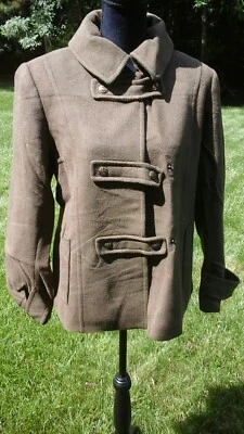 Chaqueta de lana para mujer ST.JOHNS BAY con cierre a presión TALLA: mediana Foto 1 de 4