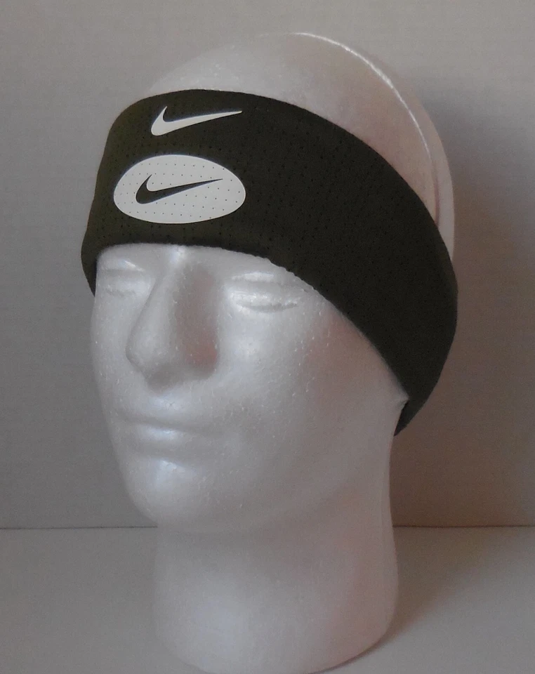 Nike Dri-Fit Fury Headband Terry Men Rough Green/Sail