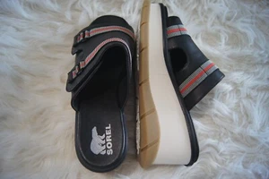 Sorel Joanie III Chunky Slide Sandals Size 9.5 - Picture 1 of 6