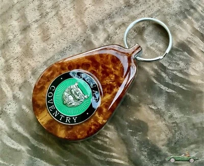 Jaguar Coventry XJ6,XJS,XK8,XJ8,XJ6,XKE,E-Type,S-Type,XK,XK150 Key Ring,Keychain - Image 1 of 4