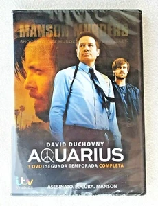 AQUARIUS 2ª TEMPORADA COMPLETA (DUCHOVNY. TV SHOW, SERIE). MULTIZONA, SELLADA! - Imagen 1 de 2