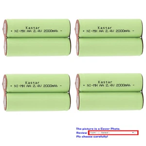 Kastar Ni-MH 2000mAh Battery for Norelco HS925 Norelco HS955 Norelco HS965 - Picture 1 of 10