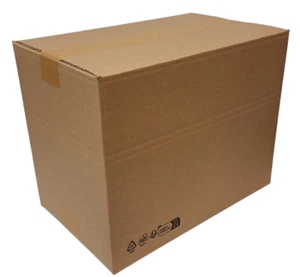 Faltkarton 2 wellig 360x220x280mm Versandkarton/Box/Kiste mit Höhenrillung - Bild 1 von 1