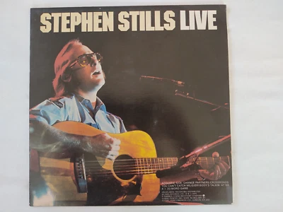 Stephen Stills - Live LP 1975 U.K. import Atlantic K50214 VG+/VG+  - Image 1 of 4