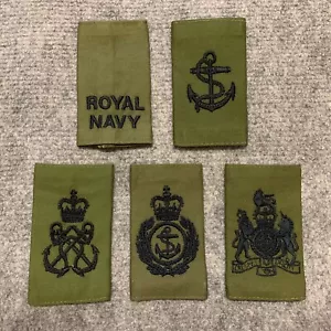 ROYAL MARINE OLIVGRÜN RANGRUTSCHE, FÜHRENDE RATE, PETTY & CHIEF PETTY OFFICER, WO1 - Bild 1 von 13