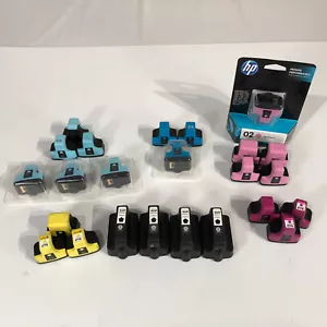 24 Genuine HP 02 C8721W C8771W C8772W C8773W C8774W C8775W Inks - Zdjęcie 1 z 7