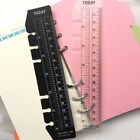A5 A6 A7 2Pcs Black White Bookmark Rulers Spiral Notebook Quick Page Finderh_Db