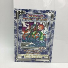 MIKIO PHILLIP BROWN PSYCHEDELIC SOLUTION CARD BLUE